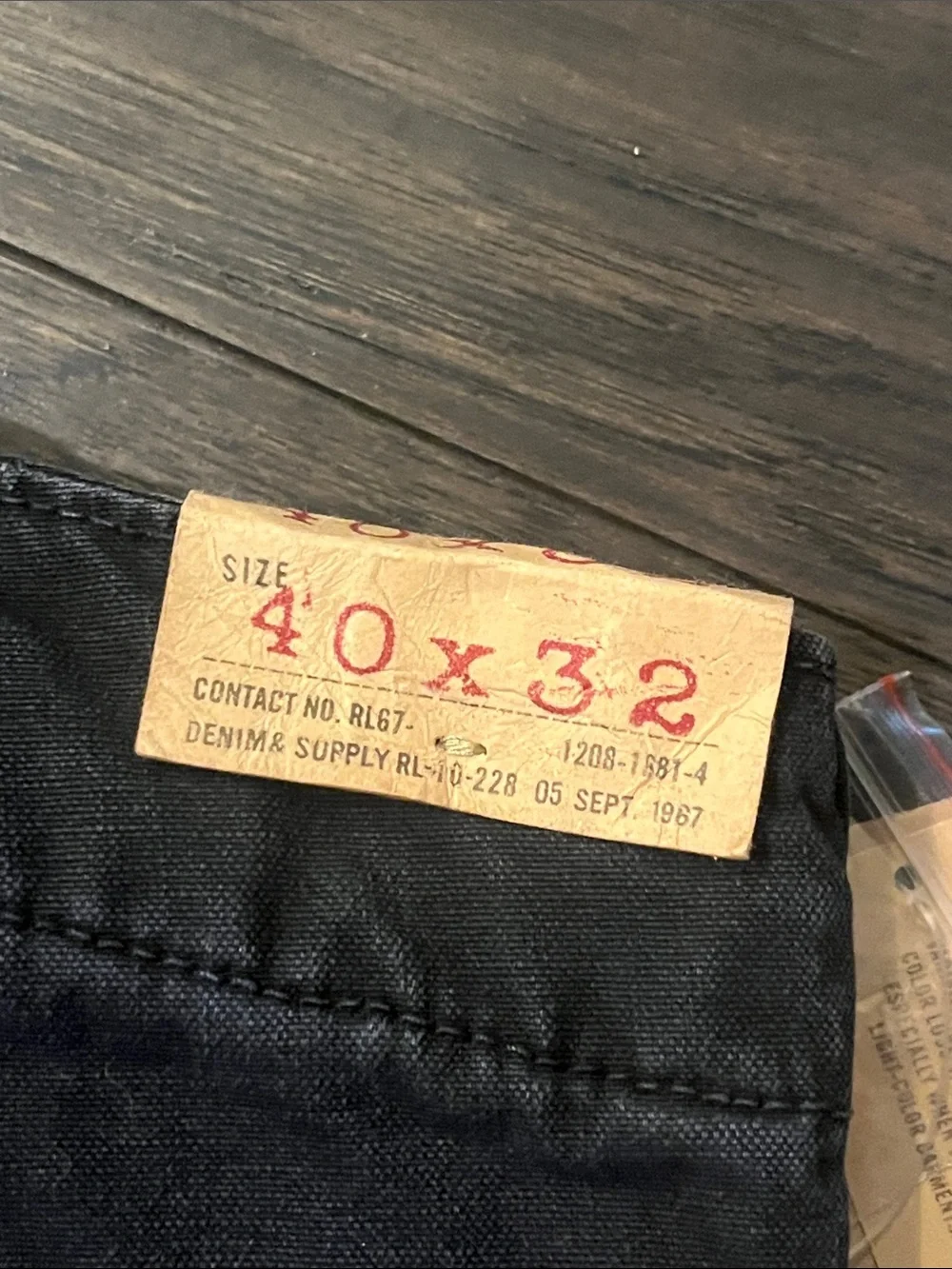 Ralph Lauren Denim & Supply Cargo Pants new blue Mens Size 40x32